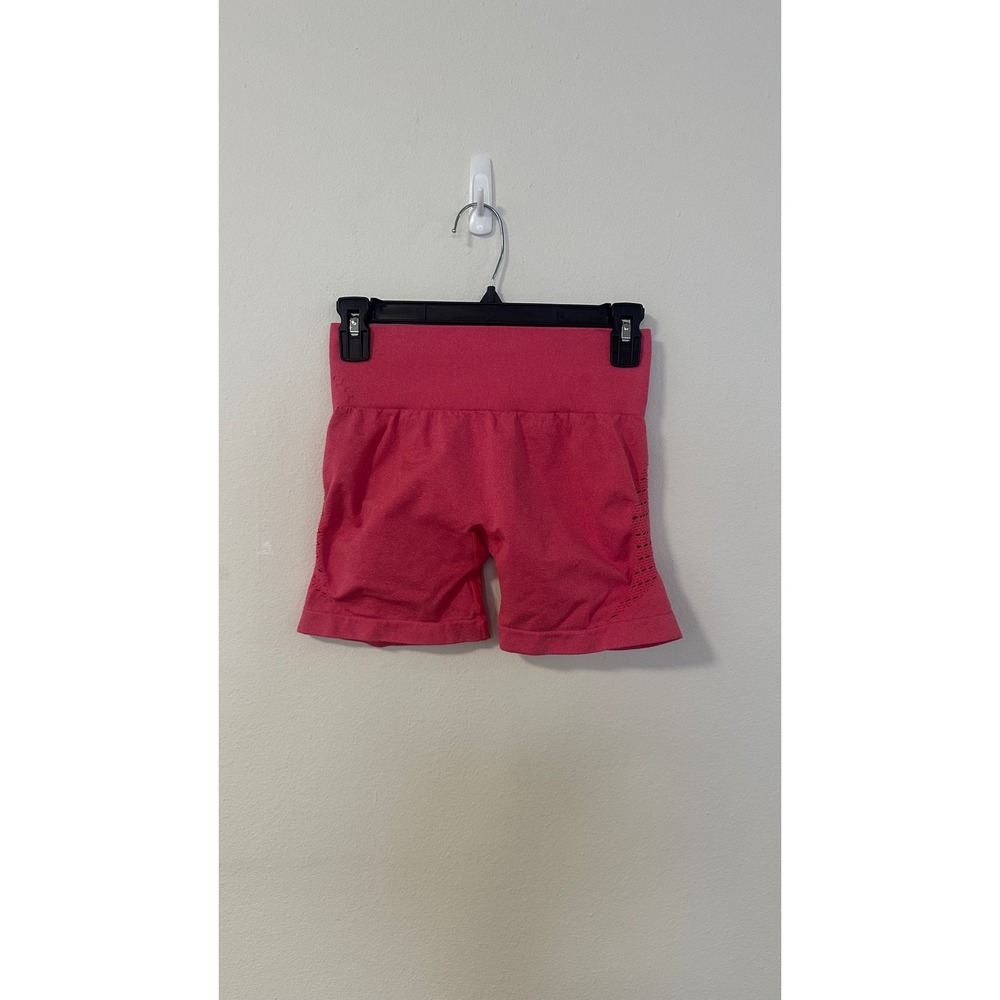Gymshark Vital Seamless Shorts Pink High Waisted Athletic Workout Small
